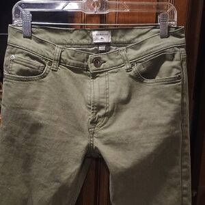 Quiksilver Women's Green Skinny Jeans